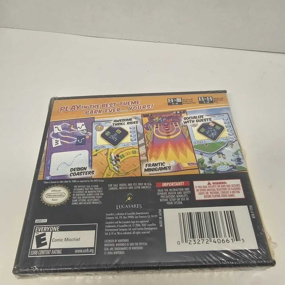 Thrillville Off the Rails - Nintendo DS‎